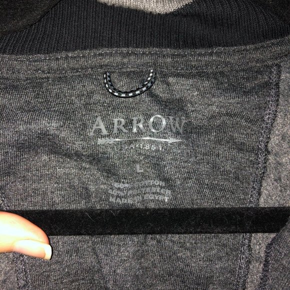 Gray Zip Up Sweater - Picture 2 of 3